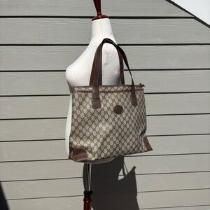 Authentic Vintage Gucci GG Plus tote bag